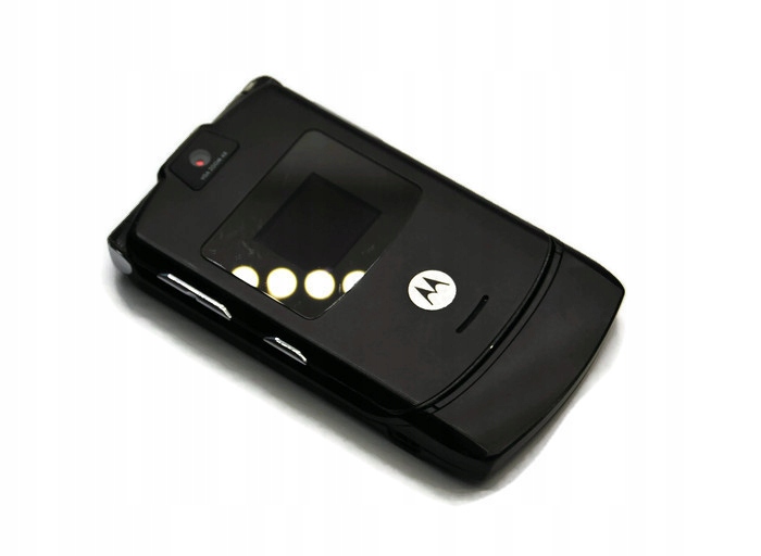 Bardzo ładna Motorola V3 RAZR PL MENU Czarna 700