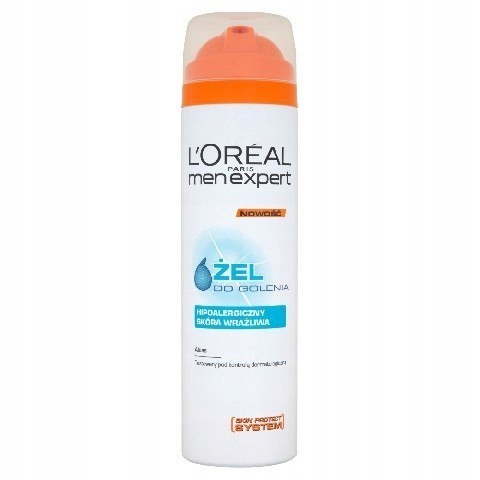 Loreal Men Expert Hipoalergiczny Żel do golenia 20