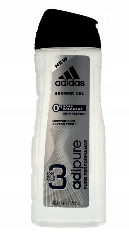 Adidas Men Adipure Żel pod prysznic 3w1 400ml ___