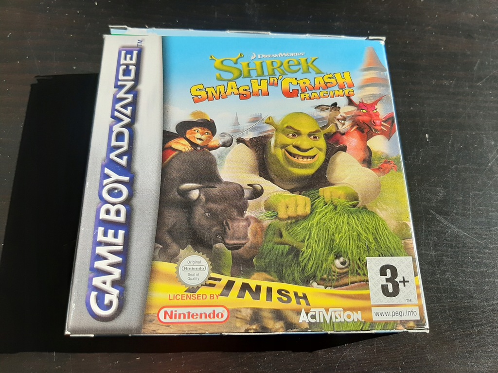 Shrek smas n crash racing gameboy advence