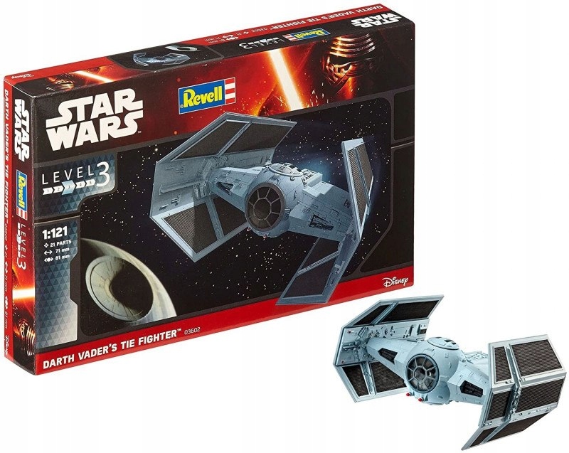 Model do sklejania Star Wars Darth Vaders Tie Figh