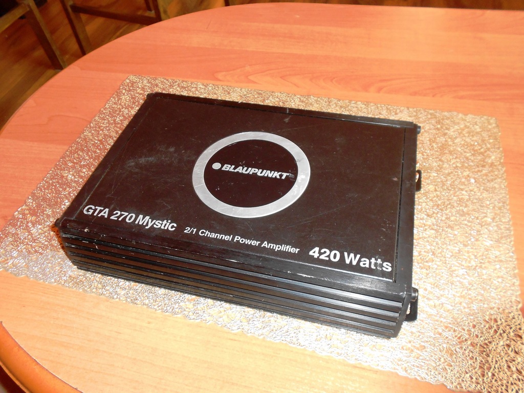 Wzmacniacz 2 kanały Blaupunkt GTA 270 Mystic - 13077732591 - oficjalne ...