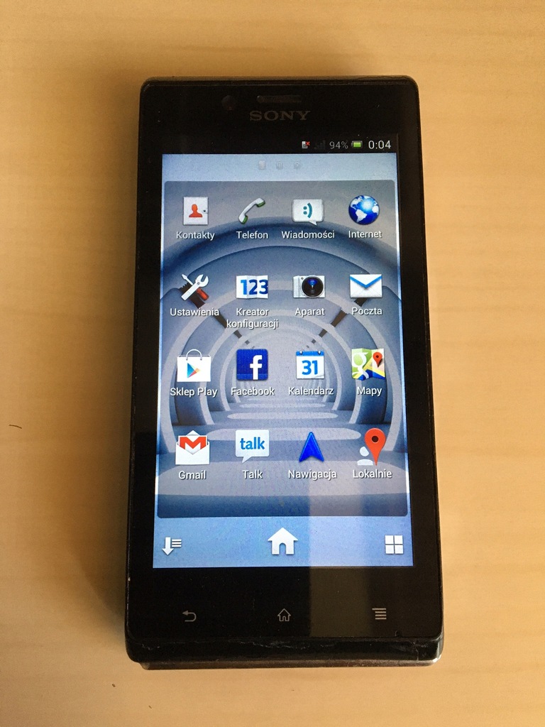 Smartfon SONY Xperia J (ST26i) 4.0'' Nr.2028