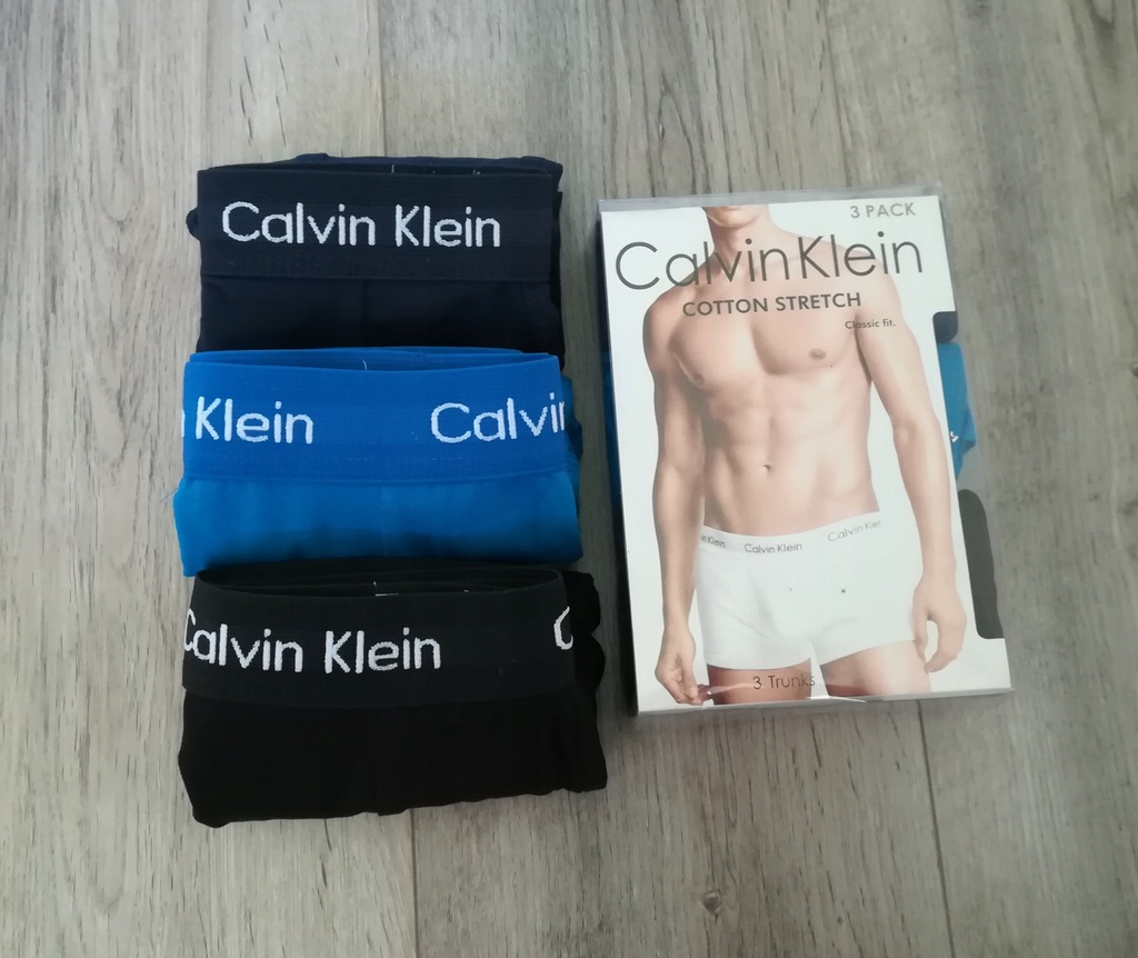 Bokserki CALVIN KLEIN Org. Opakowanie Rozm. XL