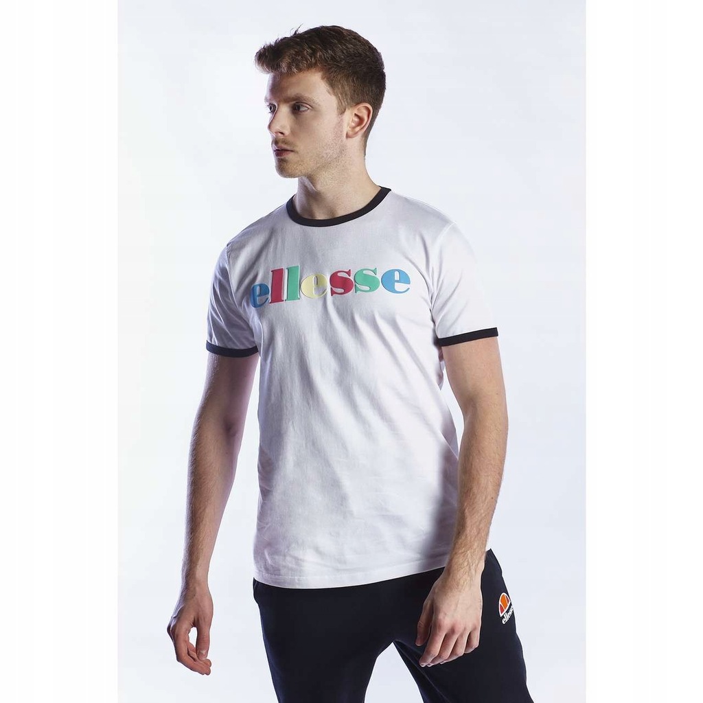 ELLESSE MOA TEE WHITE (S) Męskie Koszulka