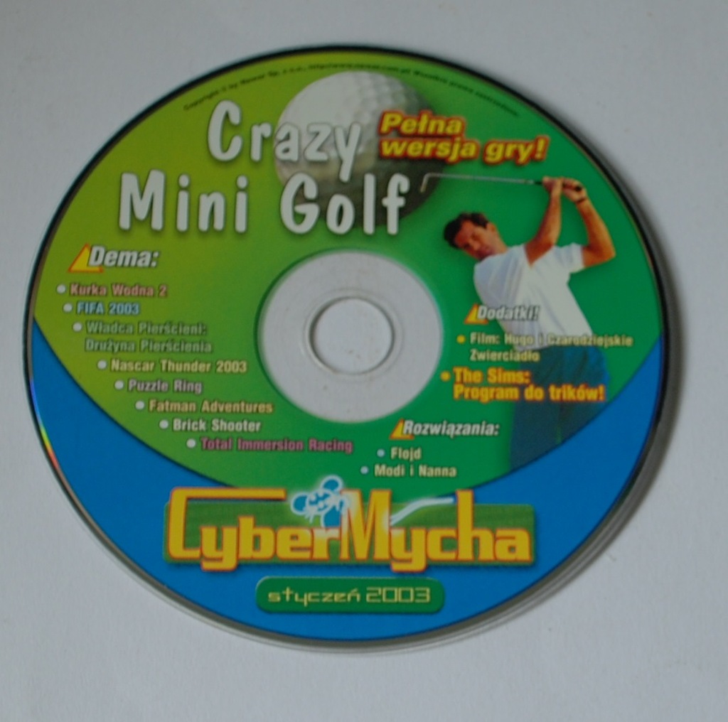 CRAZY MINI GOLF Kurka wodna Fatman Cyber Mycha