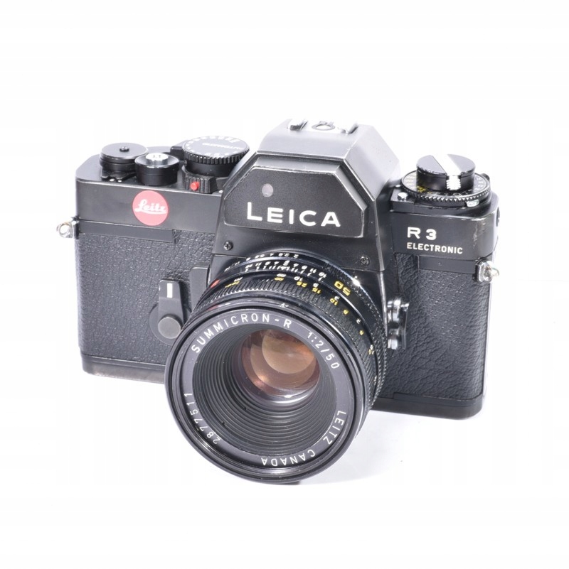 Leica R3 ELECTRONIC + SUMMICRON-R 50mm f/2 K-ów