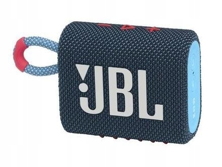 Głośnik JBL GO 3 niebiesko-różowy, bezprzewodowy