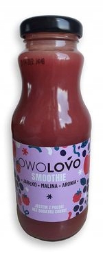 PD Sok Smoothie Jabłko malina aronia 250ml OWOLOVO