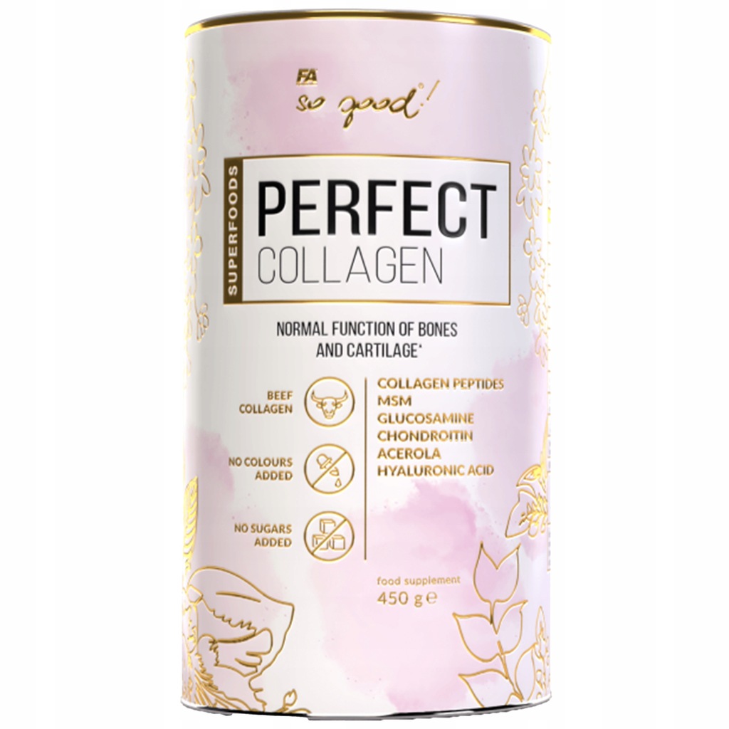 FA Perfect Collagen 450g MOCNE STAWY MSM KOLAGEN