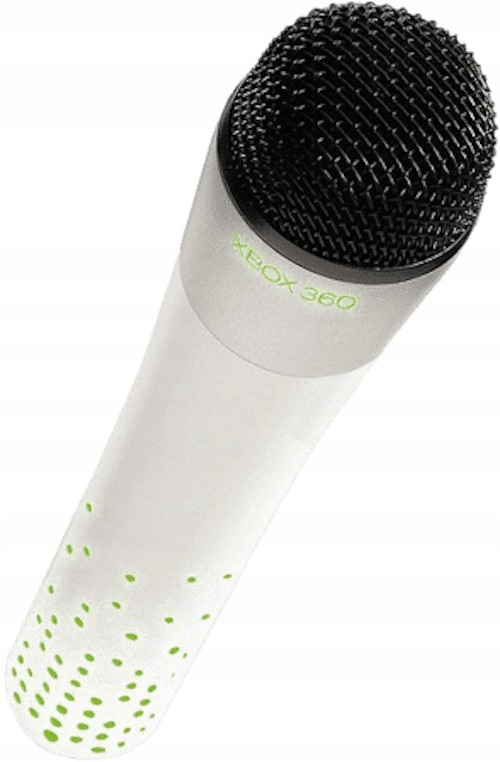 Mikrofon bezprzewodowy Microsoft Xbox 360 biały