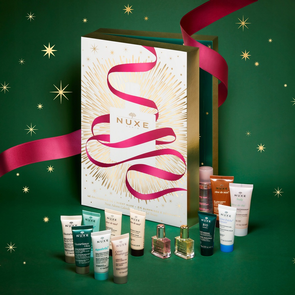 NUXE KALENDARZ Z KOSMETYKAMI adwentowy PREZENT 11295254498