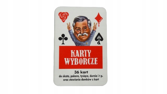 Talia kart Karty Wyborcze 36 kart do skata pokera tysiąca durnia itp.