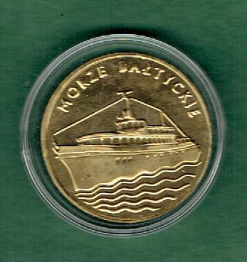 Moneta Pamiątkowa - Morze Bałtyckie (1)