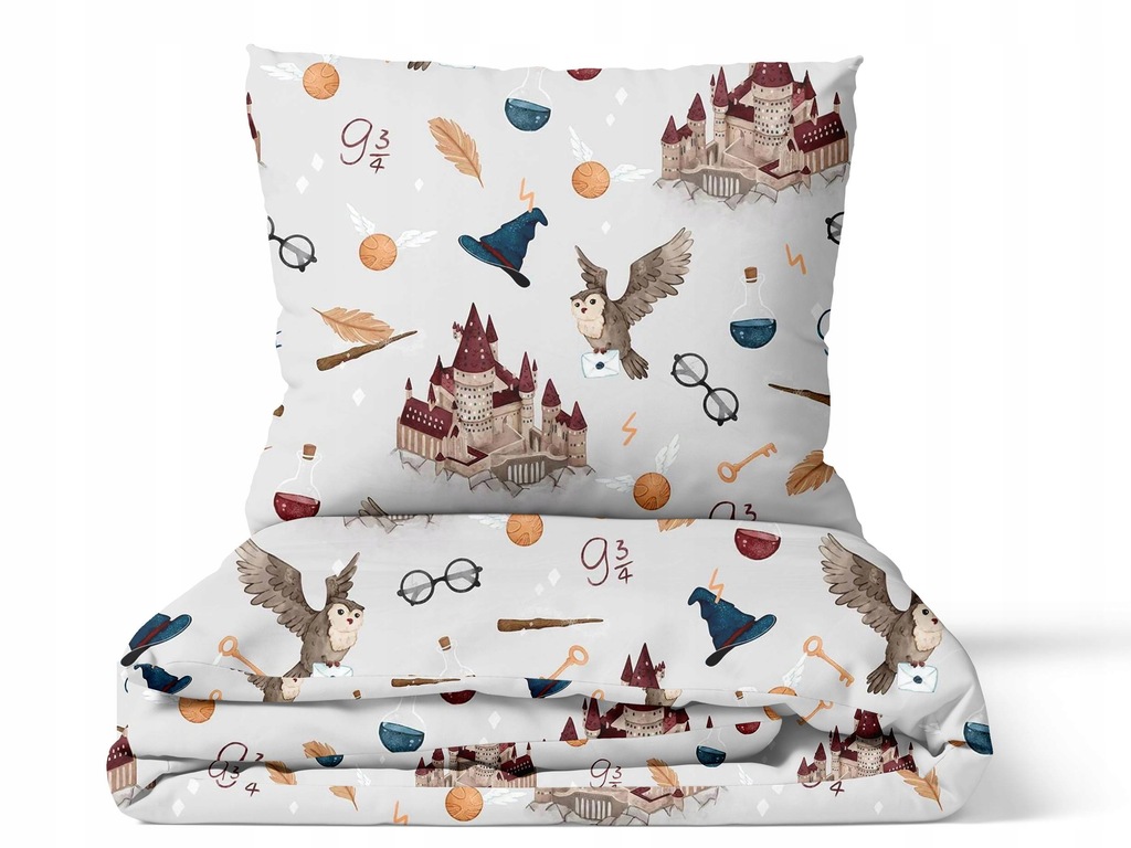 Kocyk z wypełnieniem 100x135cm Harry Potter