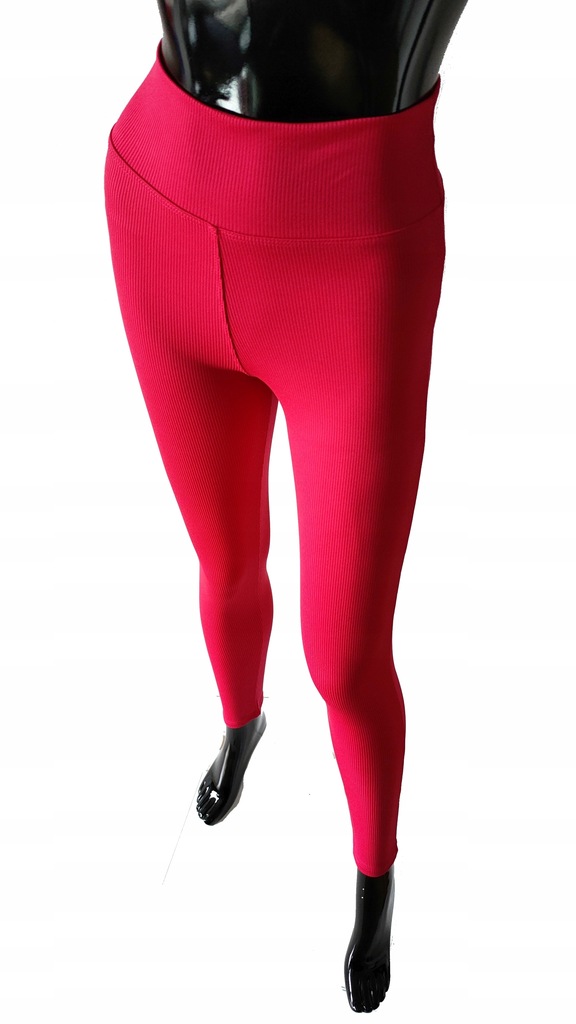 Tureckie Legginsy prążek wysoki stan push up HDM