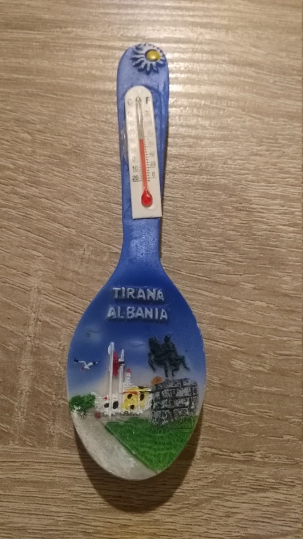 Magnes na lodówkę Albania Tirana