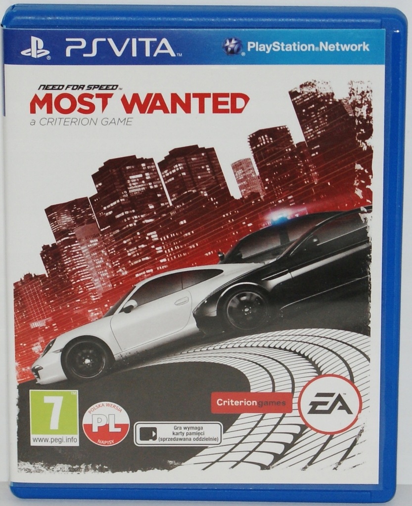 NEED FOR SPEED MOST WANTED PL