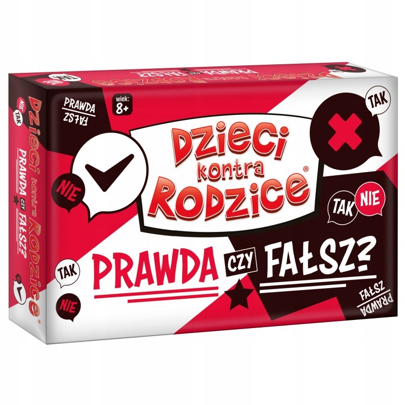 DZIECI KONTRA RODZICE PRAWDA CZY FAŁSZ ? GRA 8+