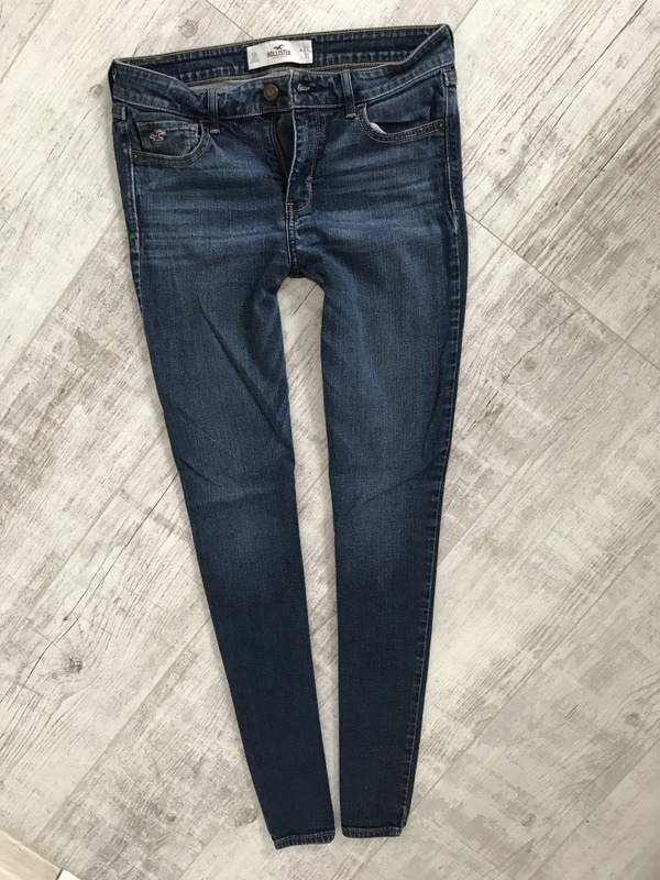 HOLLISTER * spodnie jeans rurki * 27/31 38 M