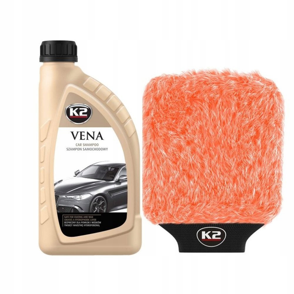 K2 VENA SZAMPON K2 WASH MITT RĘKAWICA MIKROFIBRA