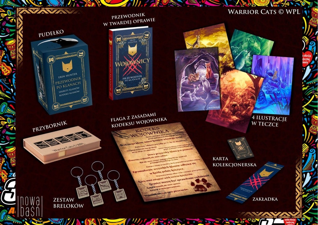 Erin Hunter: Wojownicy. Przewodnik po klanach. Wydanie kolekcjonerskie