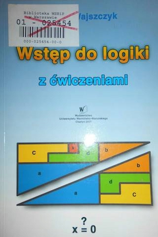 Wstęp do logiki - Wajszczyk
