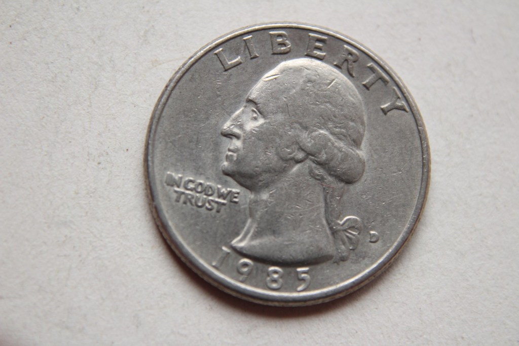 QUARTER DOLLAR 1985 R -W074