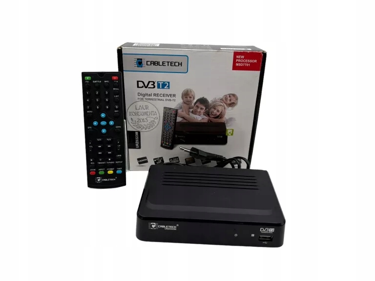 DEKODER DVB-T2 CABLETECH URZ0323M