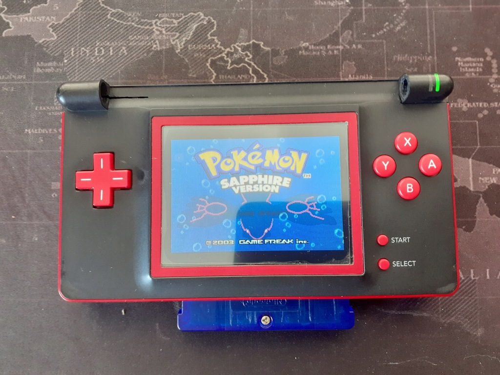 Konsola Nintendo DS Lite - Gameboy Macro MOD