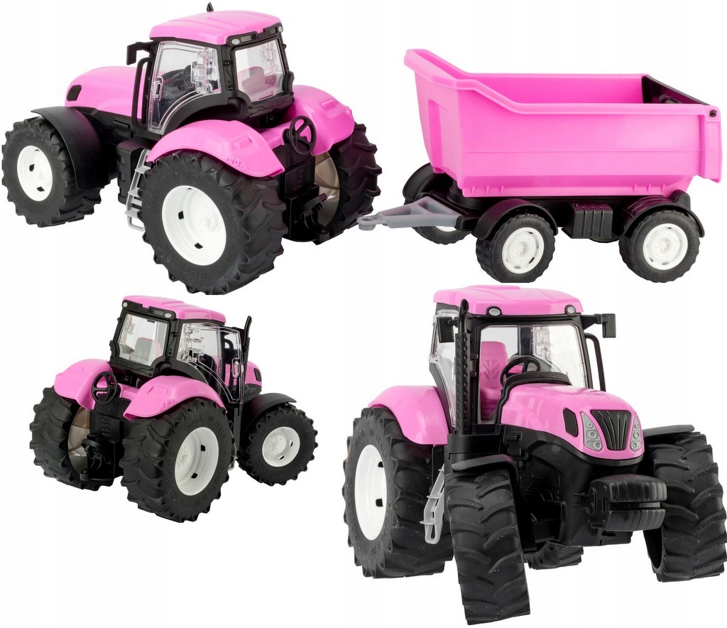 TRAKTOR przyczepa wywrotka GUMOWE KOŁA Ruch. kiper
