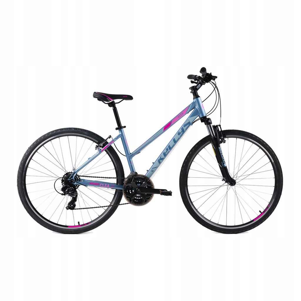 Rower crossowy Kellys Clea 10 szaroróżowy r.S 12733826125