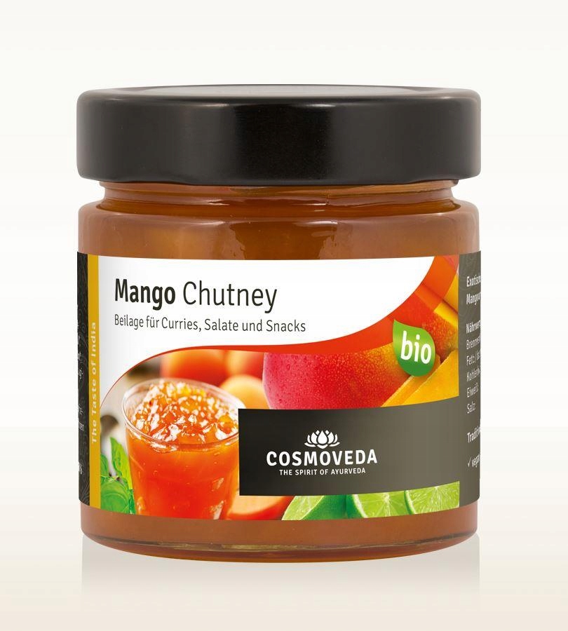 Mango Chutney Pikantne Bezglutenowe Bio 225 g - Co