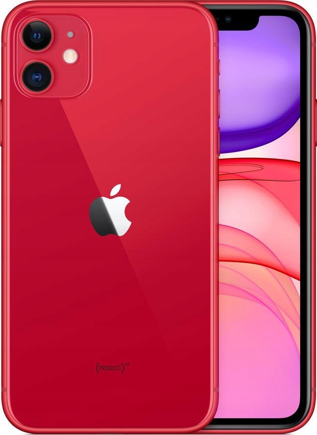 Apple iPhone 11 64 GB Red Nowy Outlet Pudełko