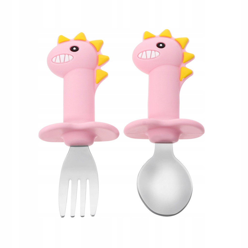 Silicone Spoon Fork Baby Spoons Tableware