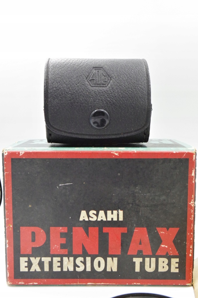 Oryginalne pierścienie macro m42 Asahi Pentax pudełko pokrowiec