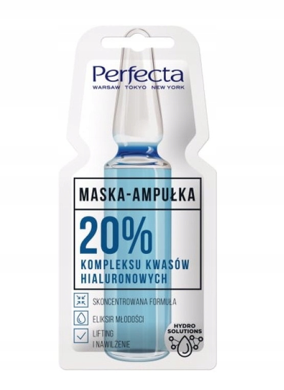 PERFECTA Serum Maska AMPUŁKA Lifting i Nawilżanie