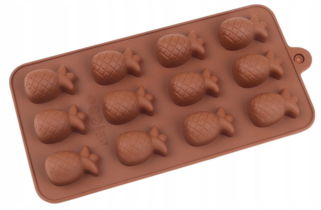 Silikonowa forma foremka do czekolady ANANAS