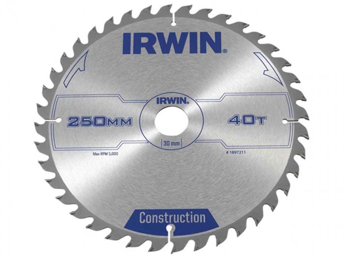 Tarcza tnąca IR CSB 250MM/40T 1897211 IRWIN