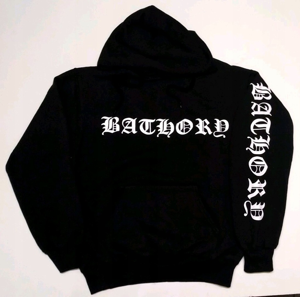 BATHORY black metal BLUZA KANGUR kaptur XXL