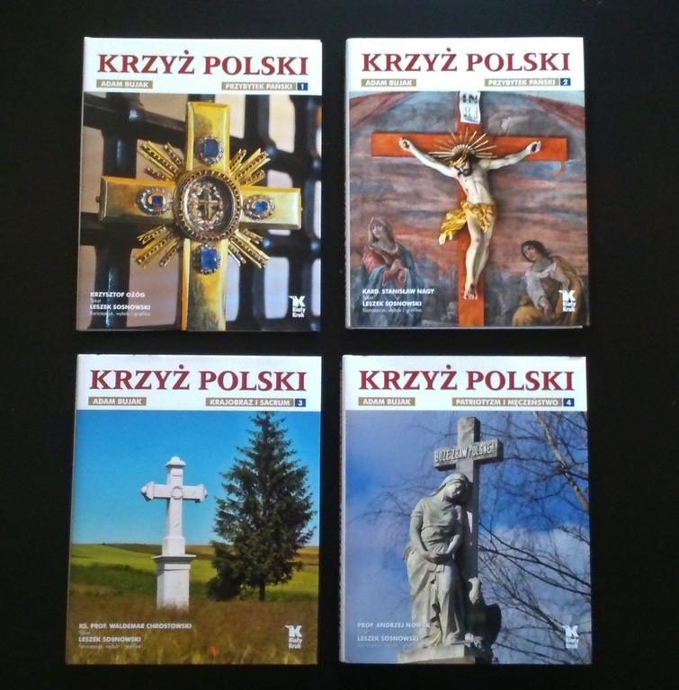 Krzyż polski 4 tomy wyd. Biały Kruk BCM
