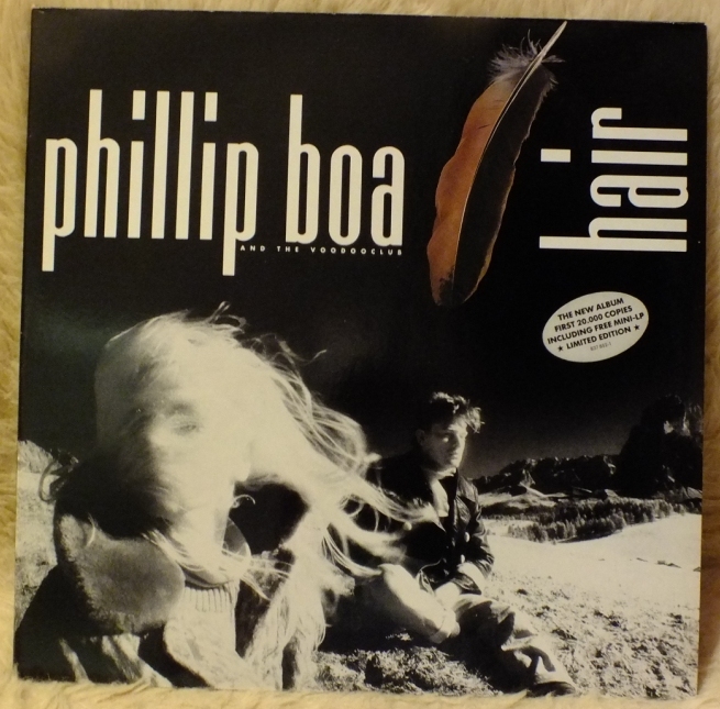 PHILLIP BOA....Hair -LP plus Mini LP - 1D- Limited