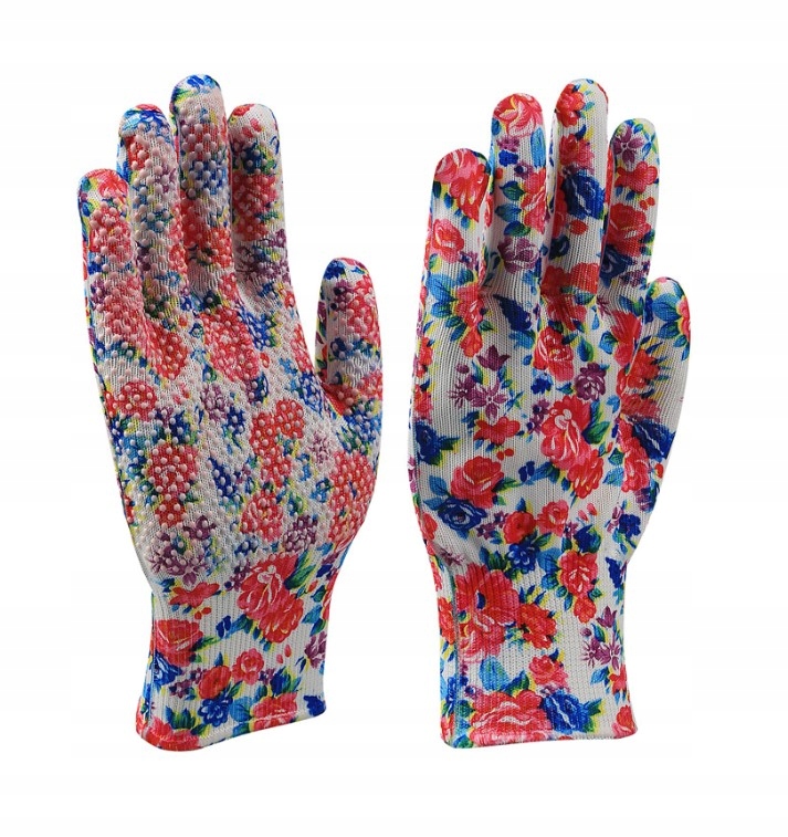 Rękawice ogrodowe FLOWER rozmiar 6 RAMP