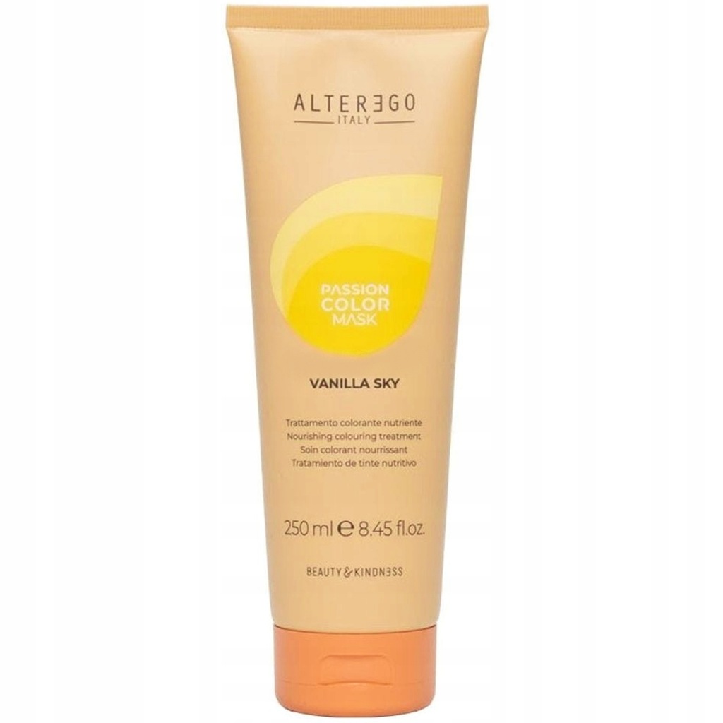 Koloryzująca maska Alter Ego Passion Color, Vanilla Sky, 250ml, delikatna