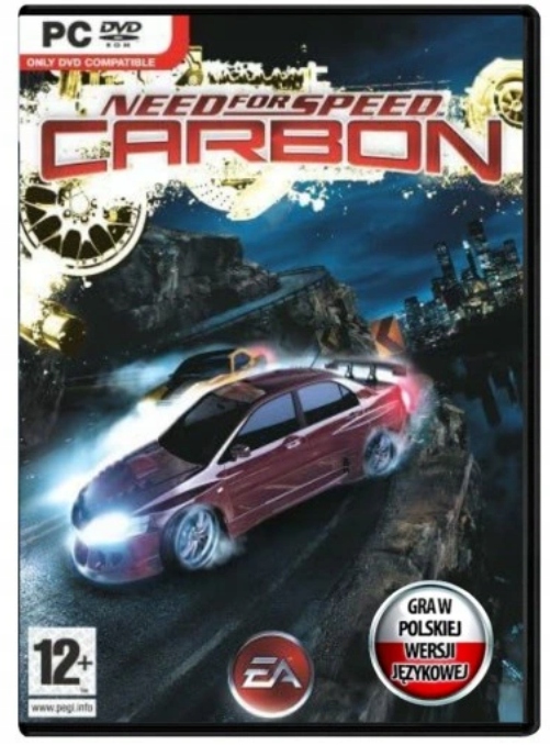 Need for Speed Carbon PC DVD po Polsku PL