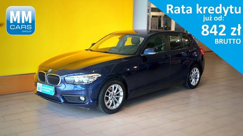 BMW 118 118d Automat - SalonPL - Serwisowany - Dwa