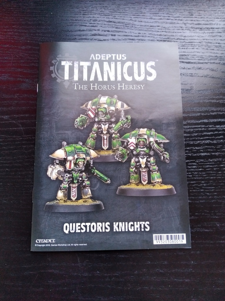 Adeptus Titanicus: Questoris Knights - 3 modele