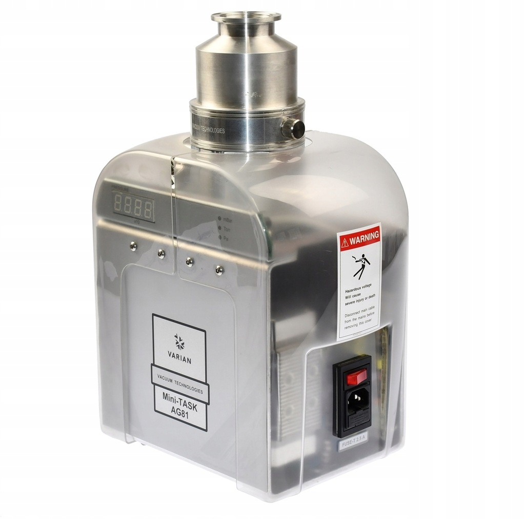 MINI-TASK AG81 Pompa turbomolekularna uszkodzona