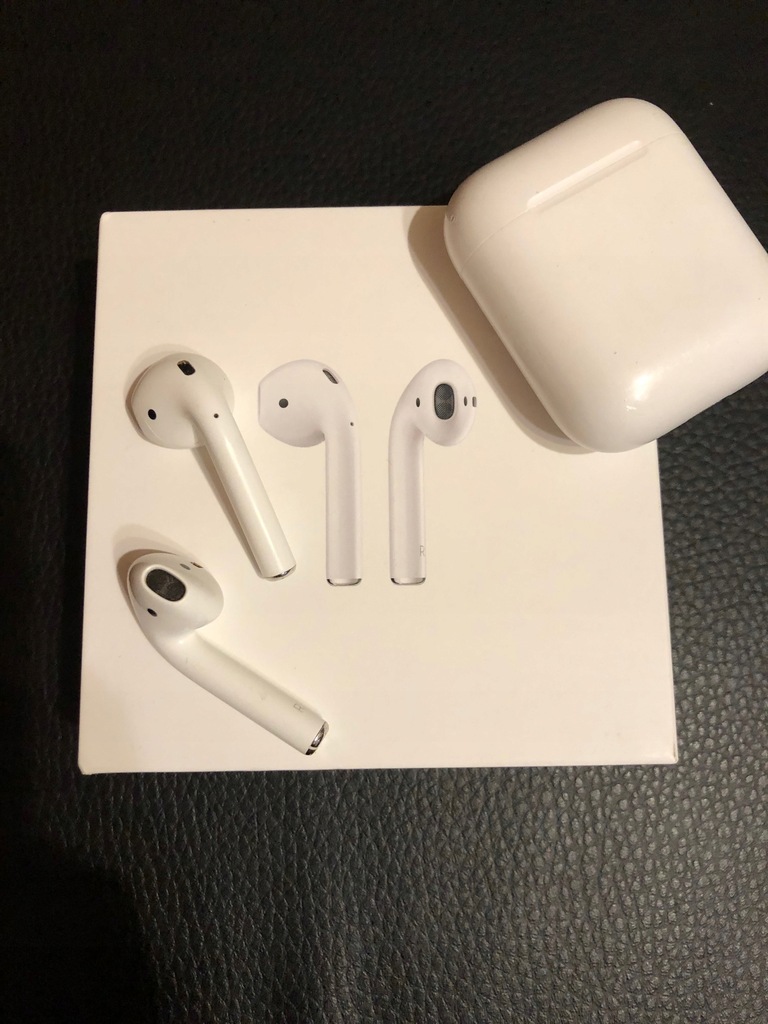 Apple Airpods słuchawki bluetooth bezprzewodowe