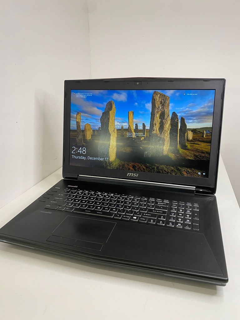 Laptop MSI GT72 6QD (Dominator)/jak nowy